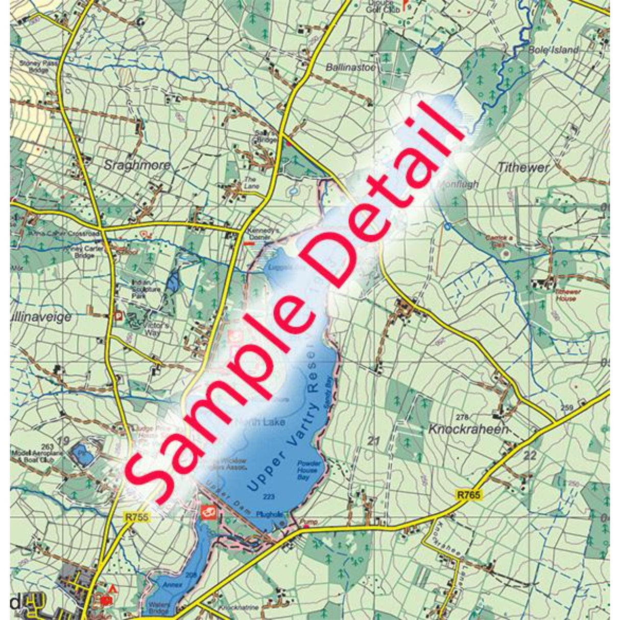 EastWest Mapping Wicklow East Waterproof Map Default Title - 53 Degrees North