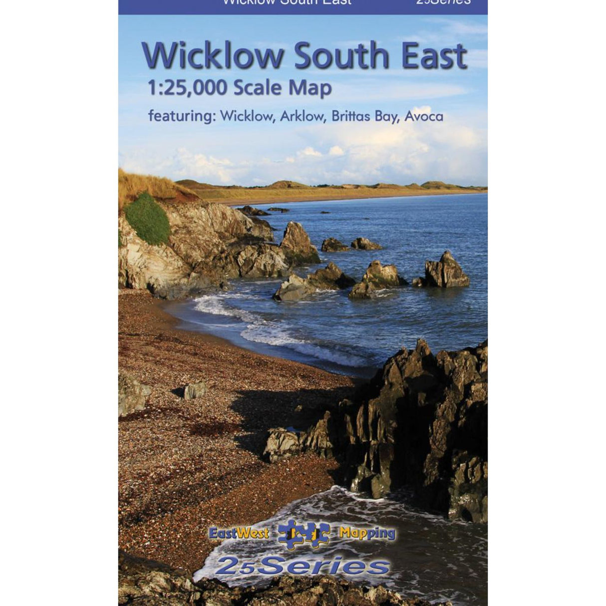 EastWest Mapping Wicklow South East Map Default Title - 53 Degrees North