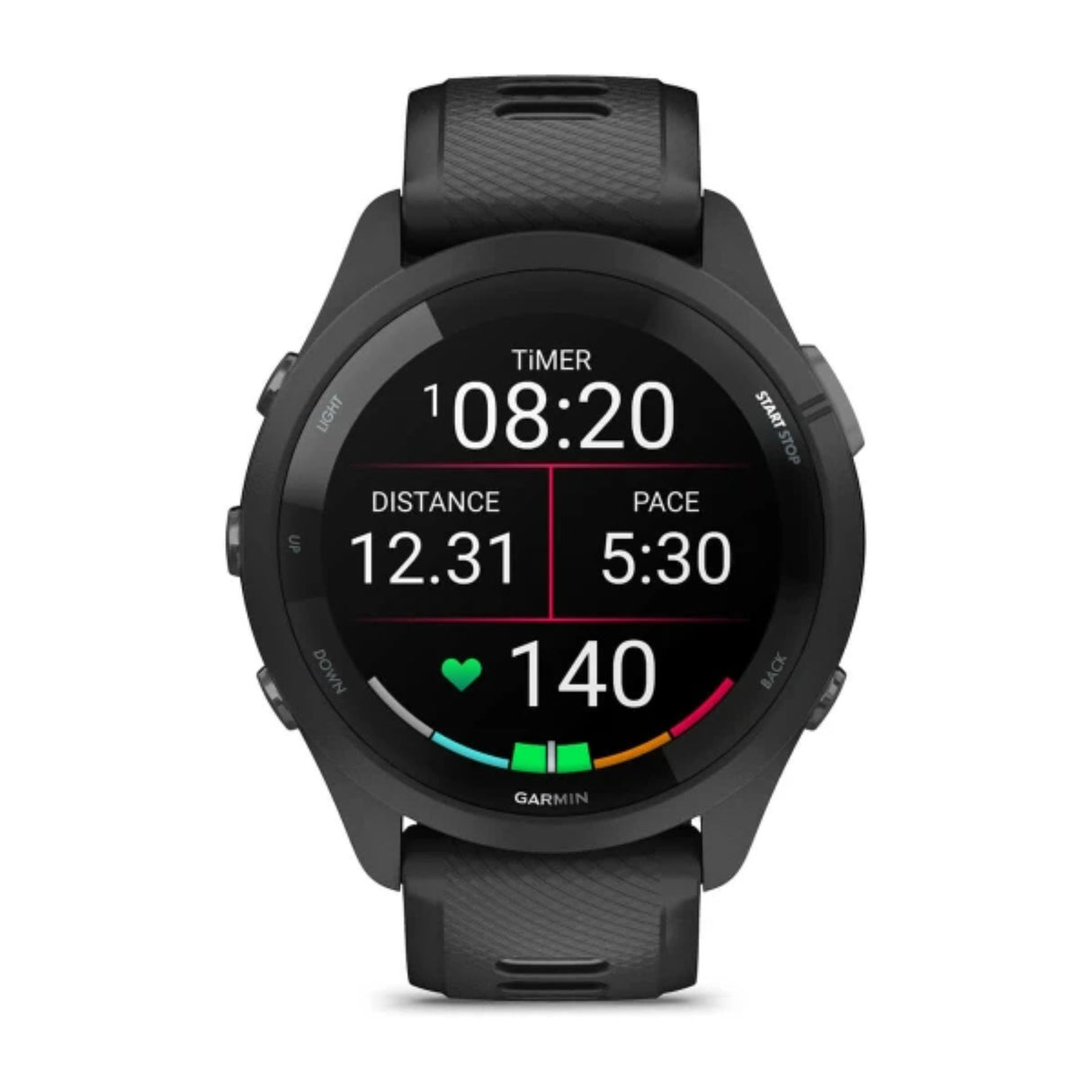 Garmin Forerunner 265 Music Smartwatch Whitestone-Aqua-Black - 53 Degrees North