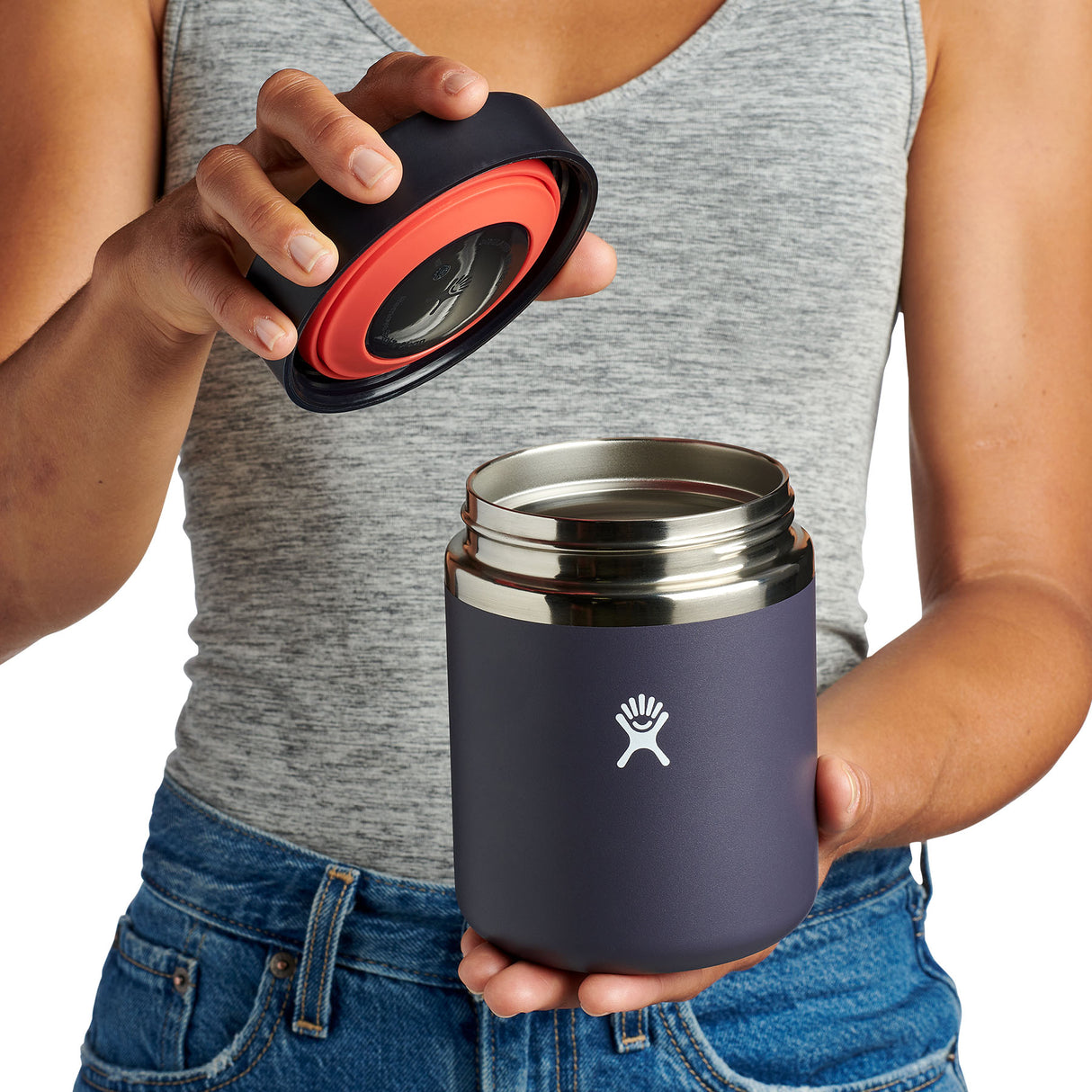 Hydro Flask 28 oz (828 ml) Insulated Food Jar Black - 53 Degrees North