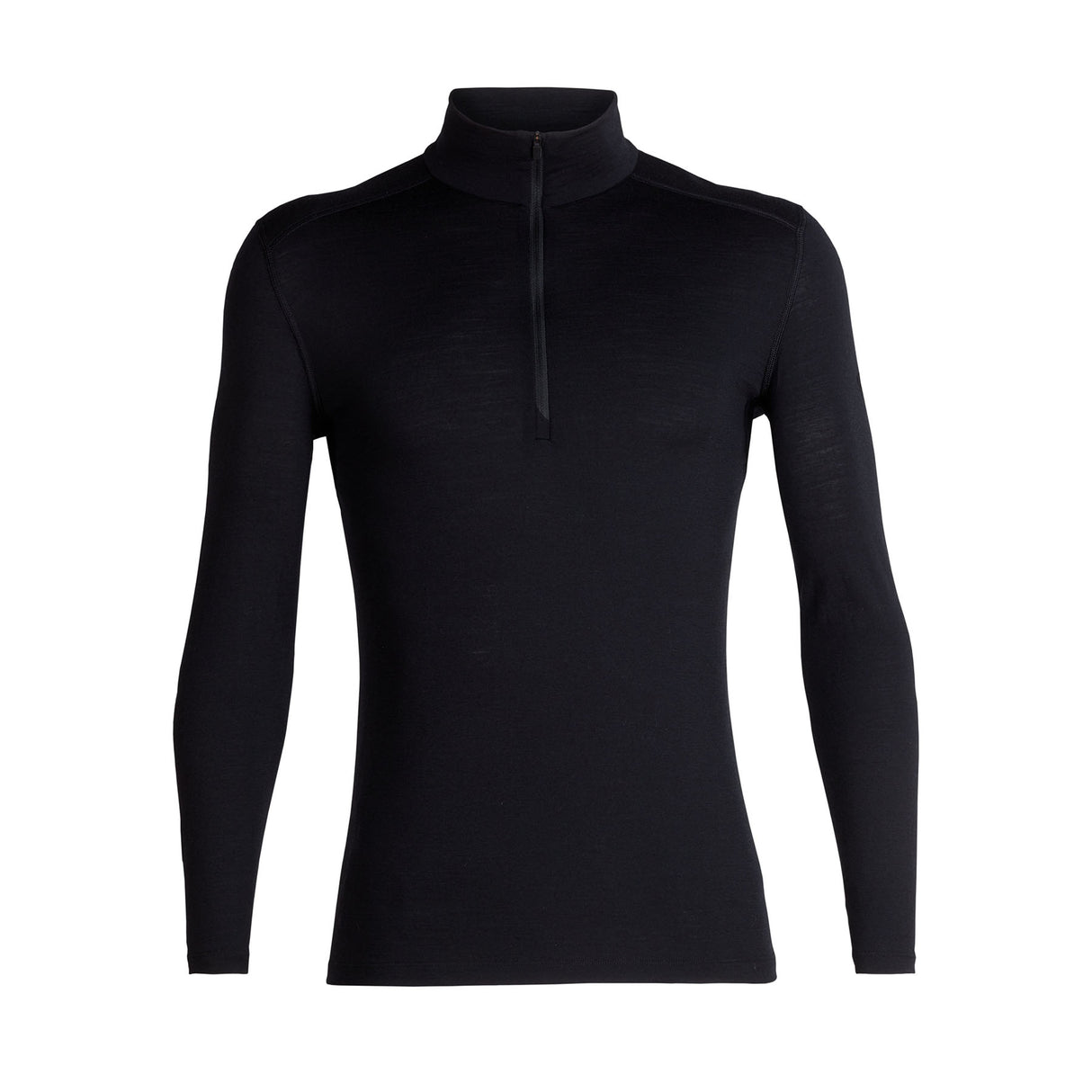 Icebreaker Men's 200 Oasis Long Sleeve Half Zip Baselayer Black / Small-Black / Medium-Black / Large-Black / X-Large-Black / XX-Large - 53 Degrees North