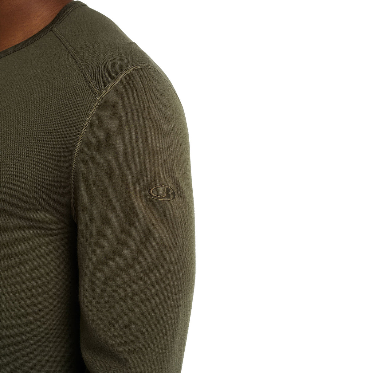 Icebreaker Men's Merino 260 Tech Long Sleeve Crewe Thermal Top Loden / Small-Loden / Medium-Loden / Large-Loden / X-Large-Loden / XX-Large - 53 Degrees North