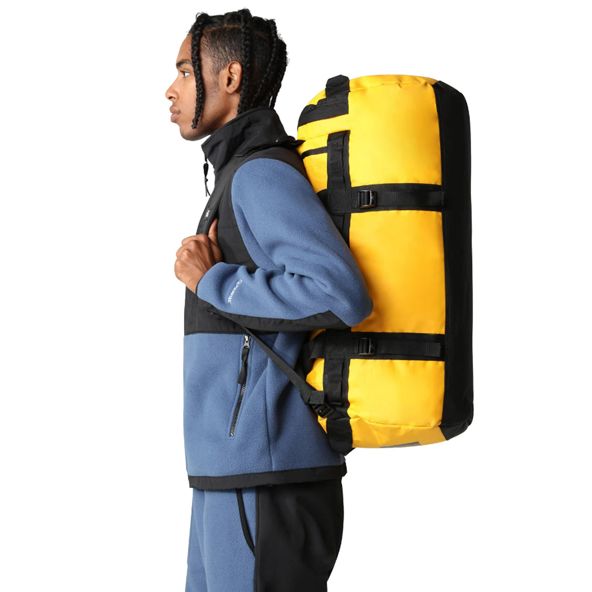 The North Face Base Camp Duffel - Large TNF Black/TNF White-Summit Gold/TNF Black #- 53 Degrees North