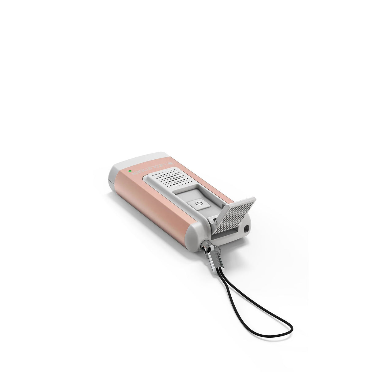 Ledlenser K6R Safety Keychain Light with Alarm Rose Gold-Grey - 53 Degrees North