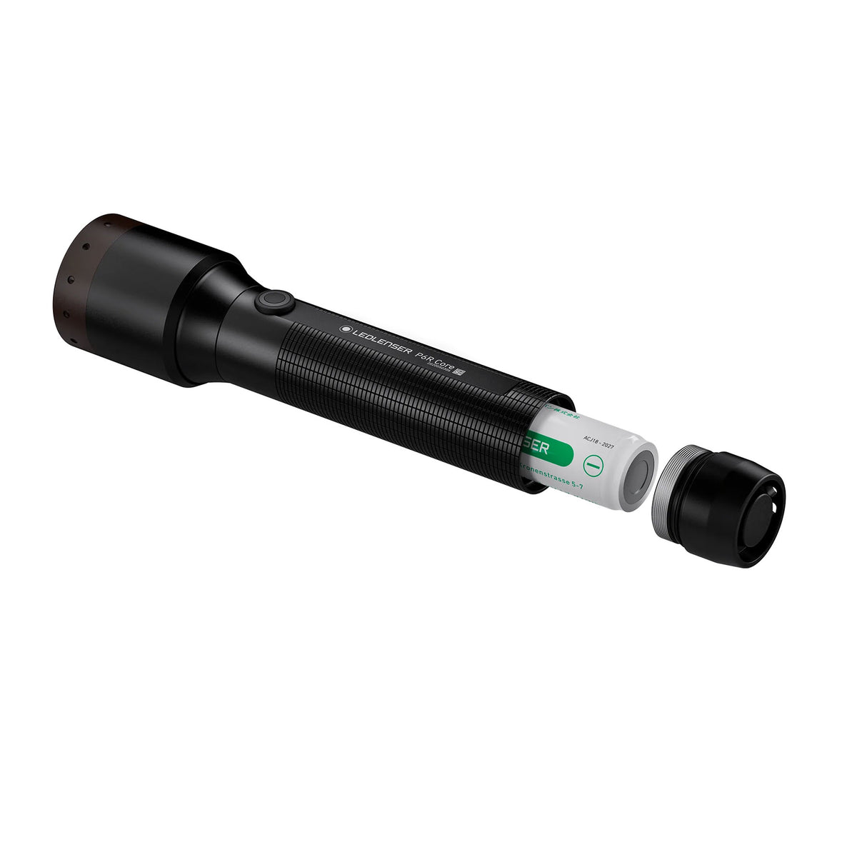 Ledlenser P6R Core Torch Black - 53 Degrees North