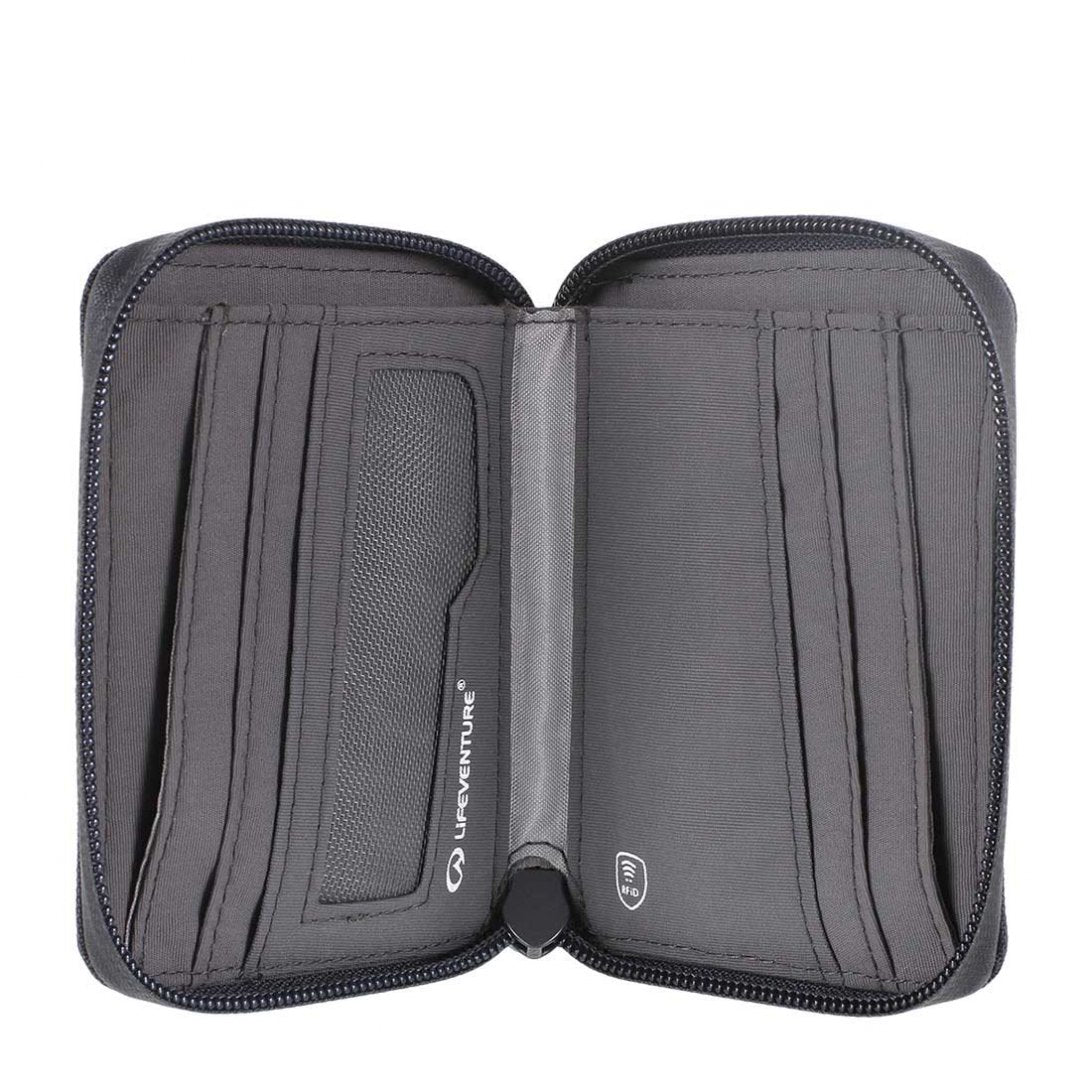 Lifeventure RFID Bi-Fold Wallet Grey - 53 Degrees North
