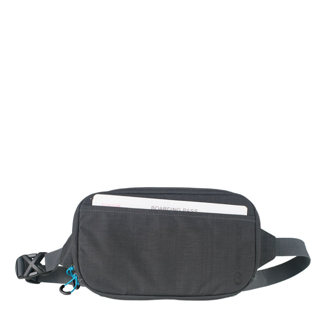 Lifeventure RFID Travel Belt Pouch Grey / One Size - 53 Degrees North