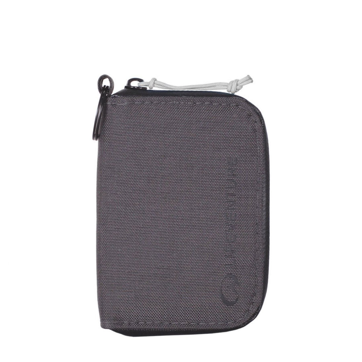 Lifeventure RFiD Coin Recycled Wallet Grey - 53 Degrees North