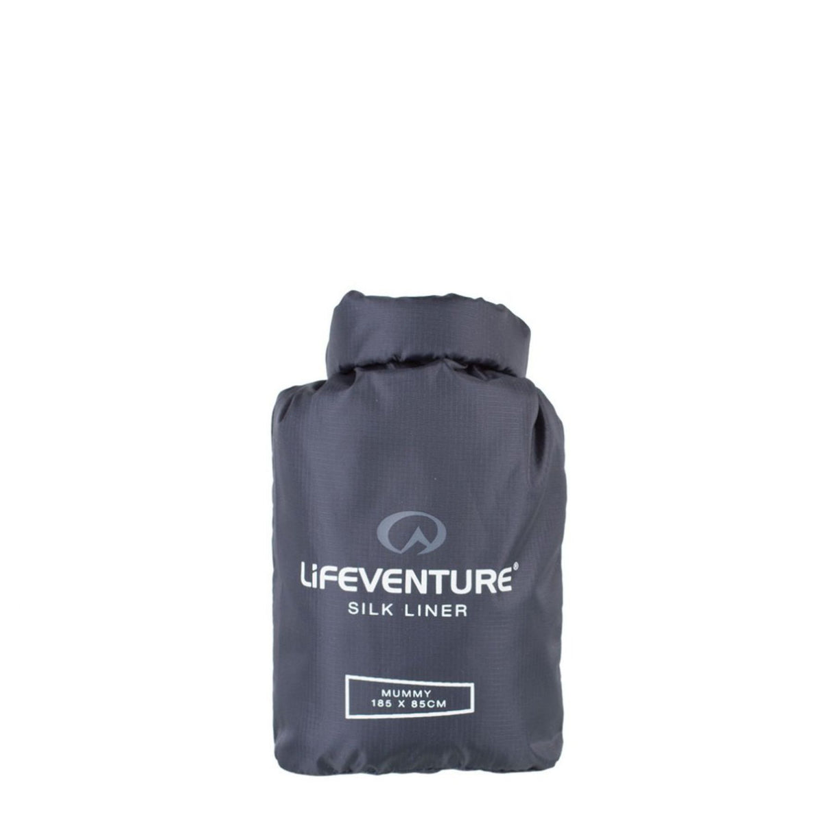 Lifeventure Silk Sleeping Bag Liner Grey / Mummy - 53 Degrees North