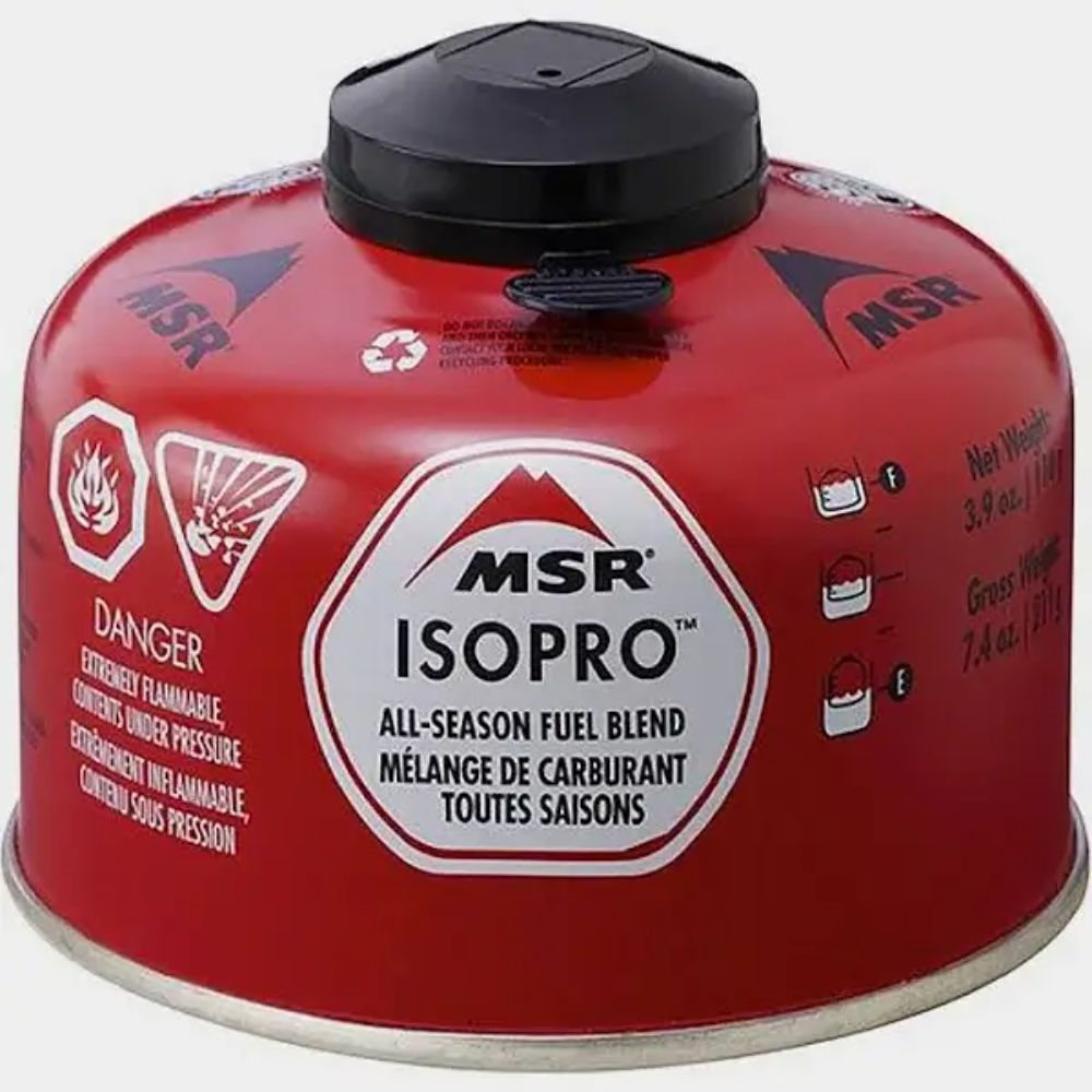 MSR IsoPro Fuel Canister - 113 g Red - 53 Degrees North