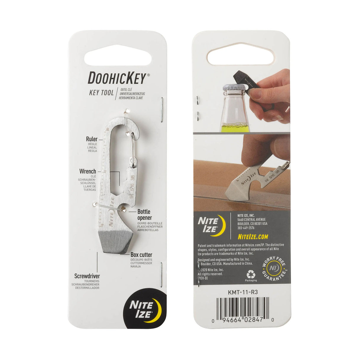 Nite Ize Doohickey Key Tool Stainless Steel - 53 Degrees North
