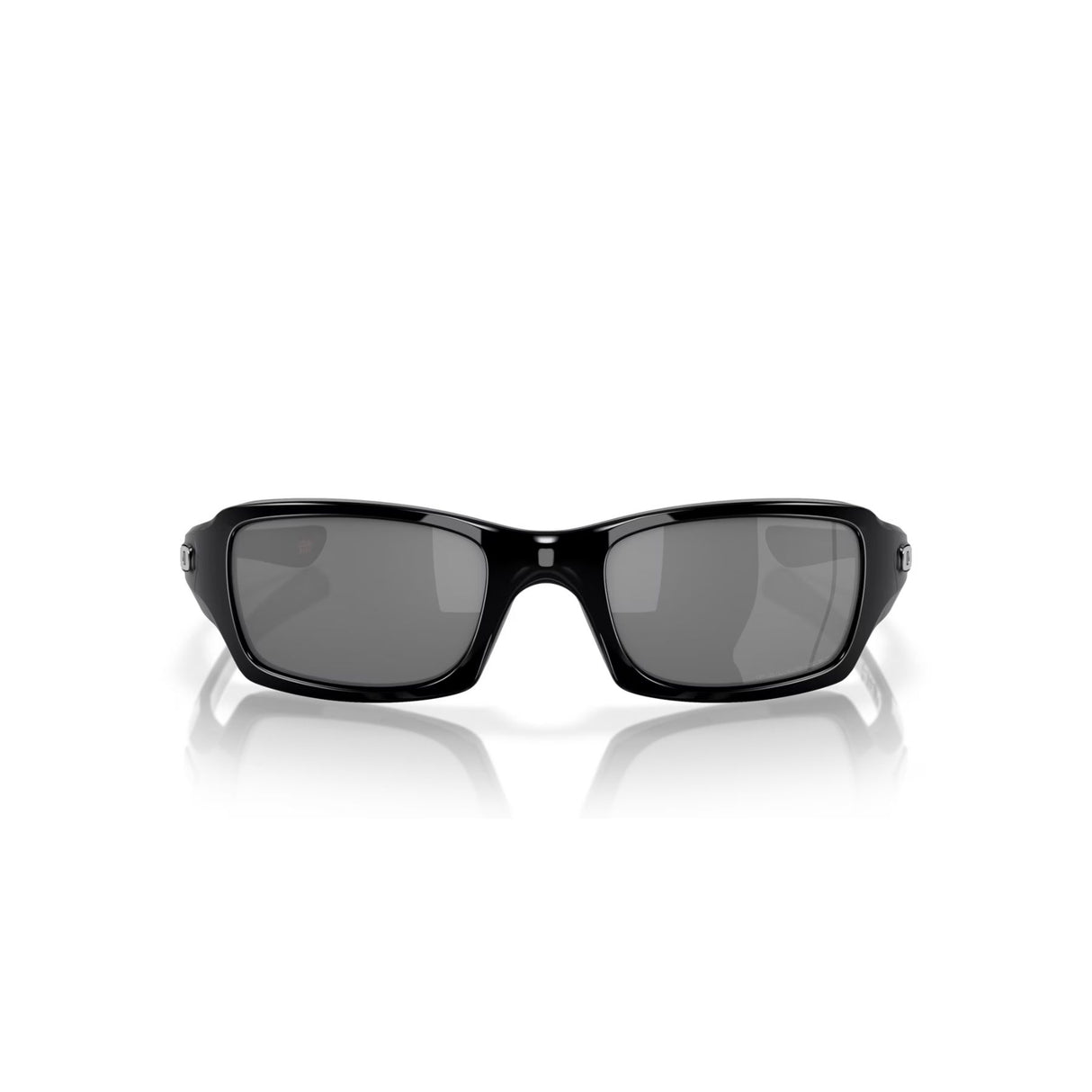 Oakley Fives Squared Black Iridium Polarized Sunglasses Polished Black - 53 Degrees North