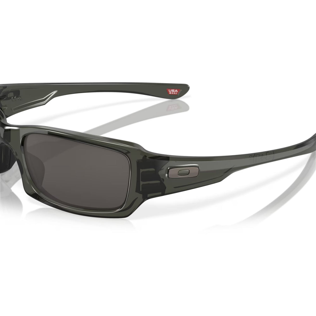 Oakley Fives Squared Warm Grey Sunglasses Grey Smoke - 53 Degrees North