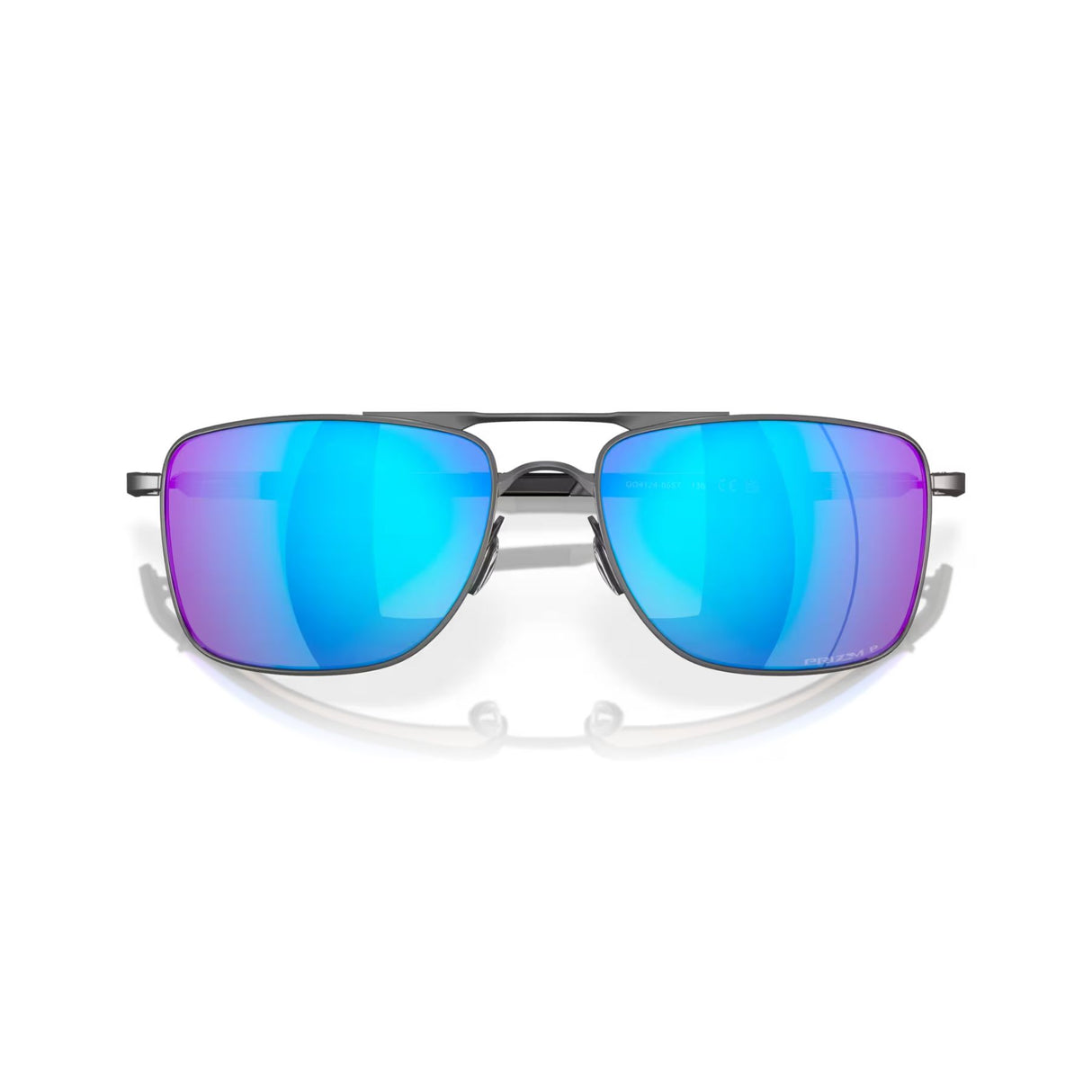 Oakley Gauge 8 Prizm Sapphire Polarized Sunglasses Matte Gunmetal - 53 Degrees North