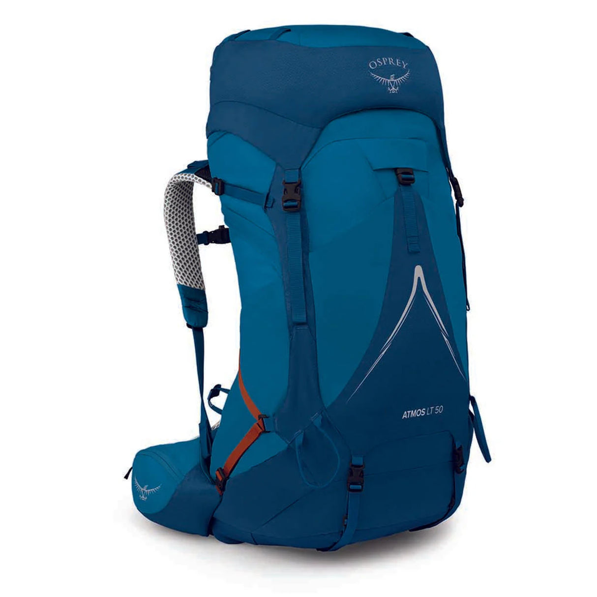 Osprey Atmos AG LT 50 Backpack Night Shift/Scoria Blue / Small/Medium-Night Shift/Scoria Blue / Large/X-Large - 53 Degrees North