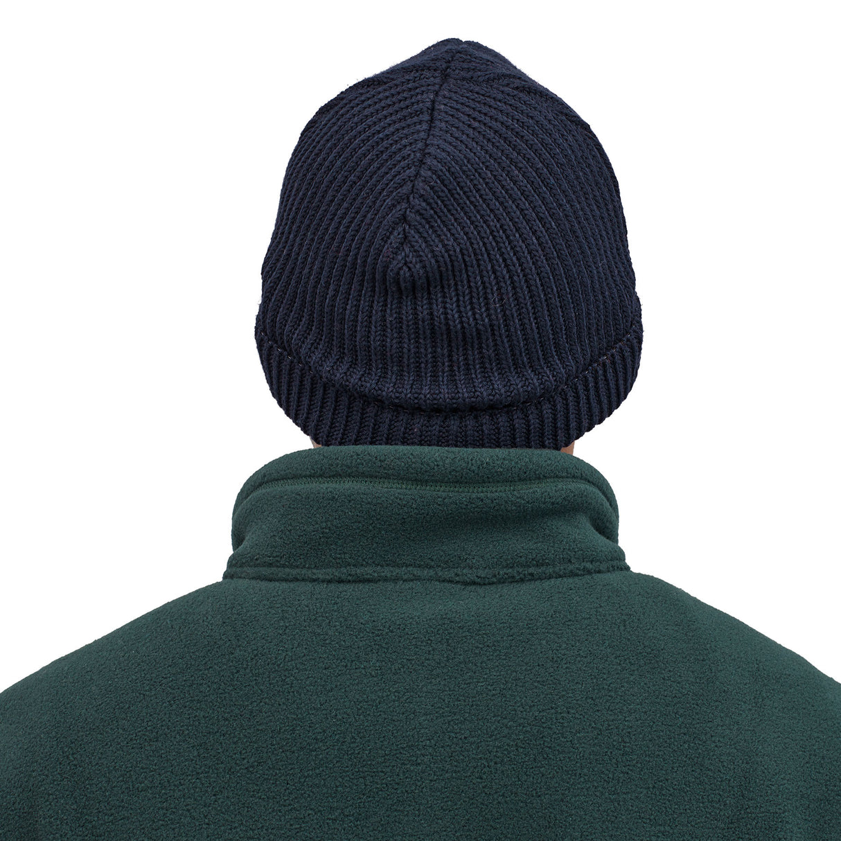 Patagonia Fishermans Rolled Beanie Contrast Stripe/Weathered Stone - 53 Degrees North
