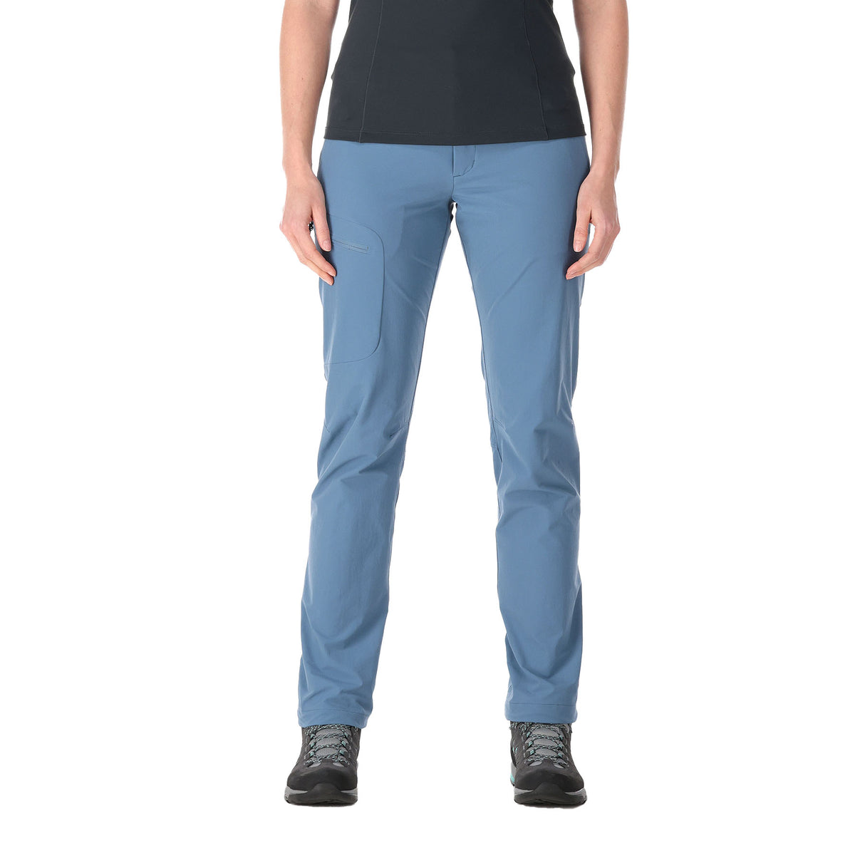 Rab Women's Incline Trousers Beluga / X-Small-Beluga / Small-Beluga / Medium-Beluga / Large-Beluga / X-Large - 53 Degrees North