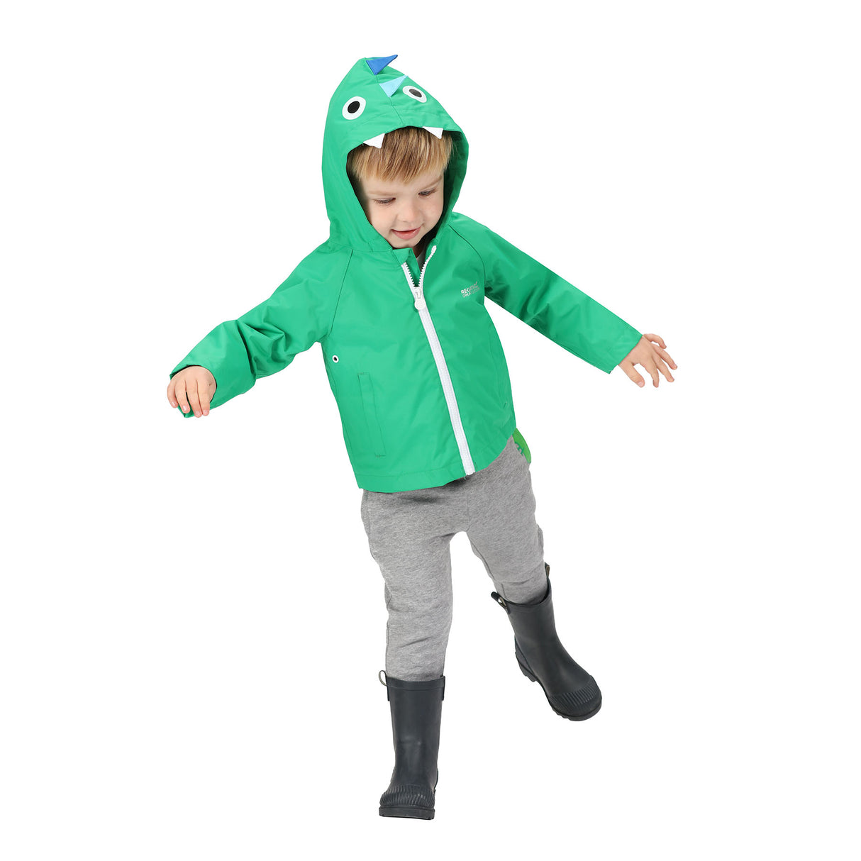 Regatta Kids Infants' Animal Jacket Green Monster / 6-12 Months-Green Monster / 12-18 Months-Green Monster / 18-24 Months-Green Monster / 24-36 Months-Green Monster / 36-48 Months - 53 Degrees North