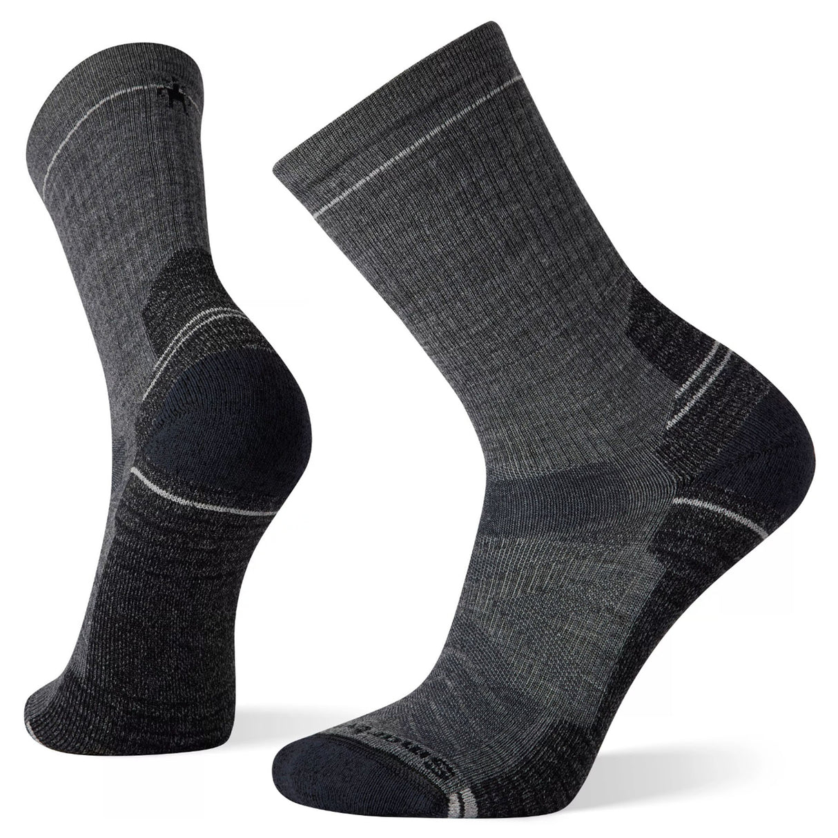 Smartwool Men's Hike Light Cushion Crew Socks Twilight/Pewter / Medium (UK 5-7.5)-Twilight/Pewter / Large (UK 8-10.5)-Twilight/Pewter / X-Large (UK 11-13.5)-Deep Navy / Medium (UK 5-7.5)-Deep Navy / Large (UK 8-10.5) - 53 Degrees North