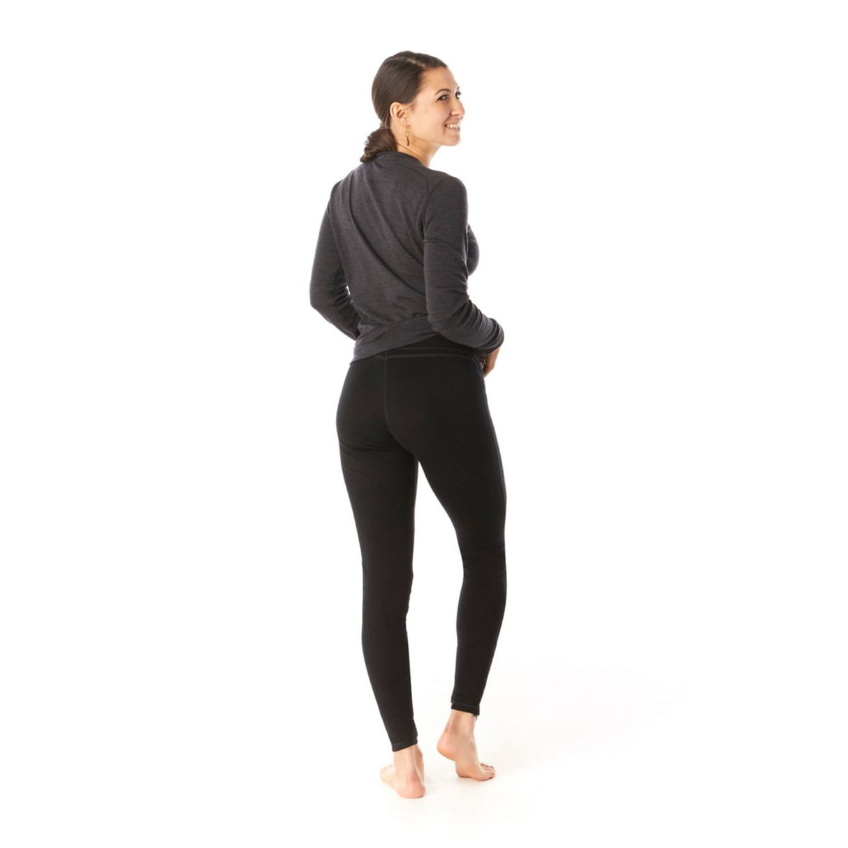Smartwool Women's Classic Thermal Merino Baselayer Bottoms Black / X-Small-Black / Small-Black / Medium-Black / Large-Black / X-Large - 53 Degrees North