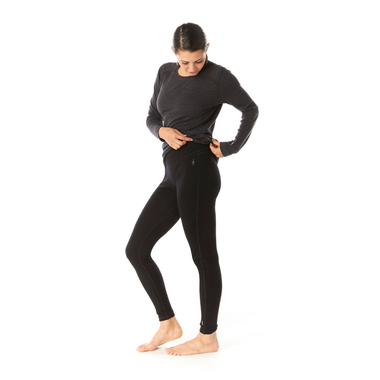Smartwool Women's Classic Thermal Merino Baselayer Bottoms Black / X-Small-Black / Small-Black / Medium-Black / Large-Black / X-Large - 53 Degrees North