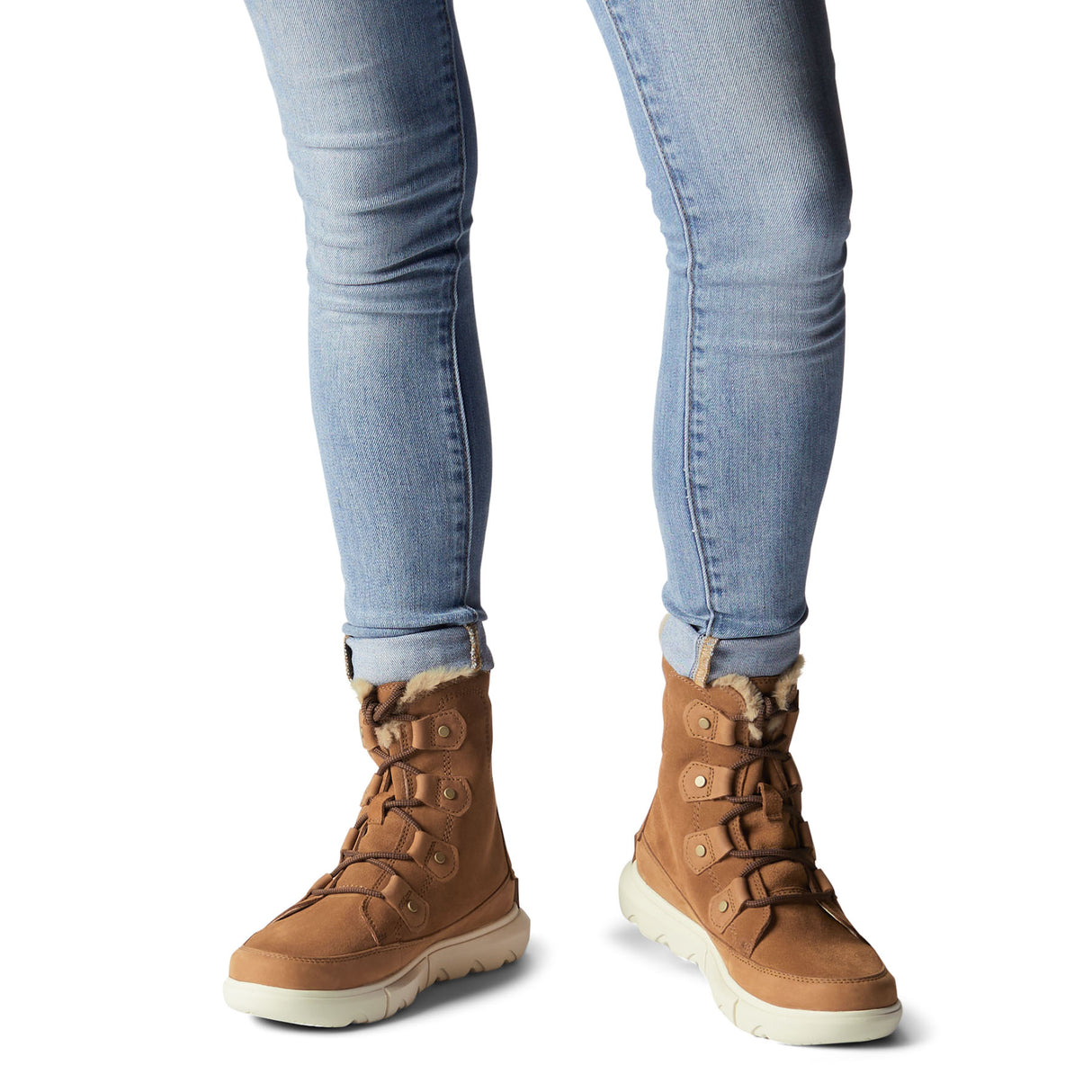 Sorel Women's Explorer II Joan Waterproof Winter Boots Velvet Tan/Fawn / UK 4-Velvet Tan/Fawn / UK 5-Velvet Tan/Fawn / UK 6-Velvet Tan/Fawn / UK 7-Velvet Tan/Fawn / UK 8 - 53 Degrees North