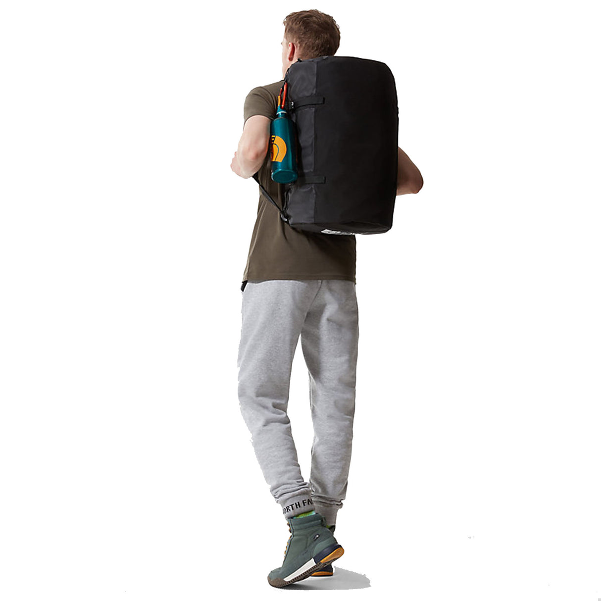 The North Face Base Camp Duffel Bag - Small Anthracite Grey Conrad-Opal Frost TNF Postcard-Stone Slab/Granite Grey-White Ash/Calacatta-Metal Pink/Hushed Laven - 53 Degrees North