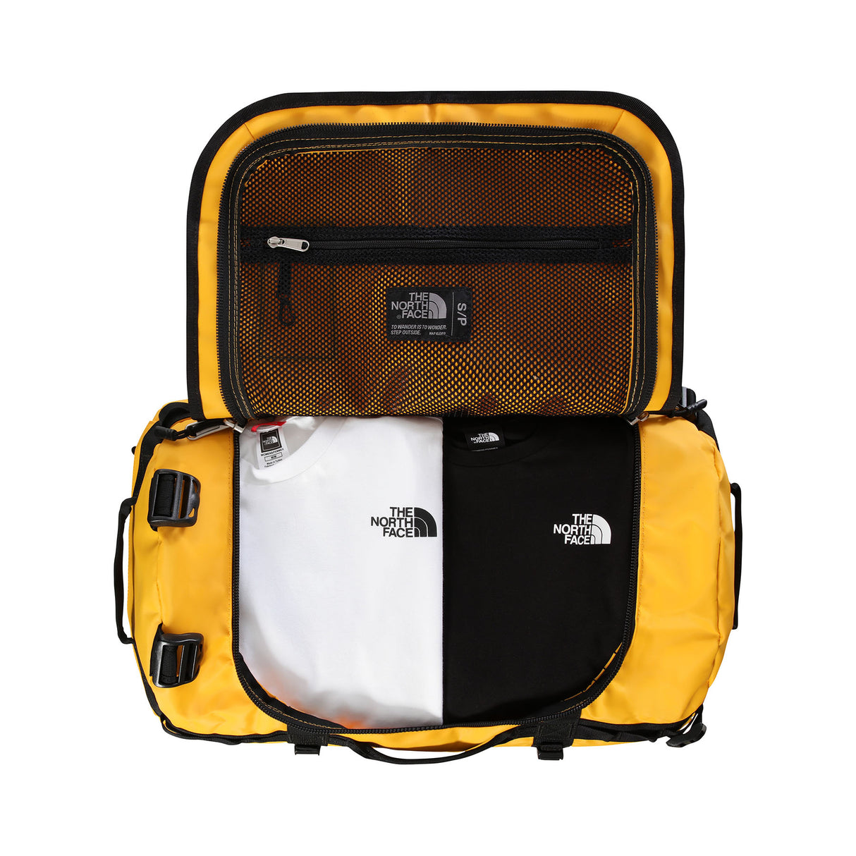 The North Face Base Camp Duffel Bag - Small Anthracite Grey Conrad-Opal Frost TNF Postcard-Stone Slab/Granite Grey-White Ash/Calacatta-Metal Pink/Hushed Laven - 53 Degrees North