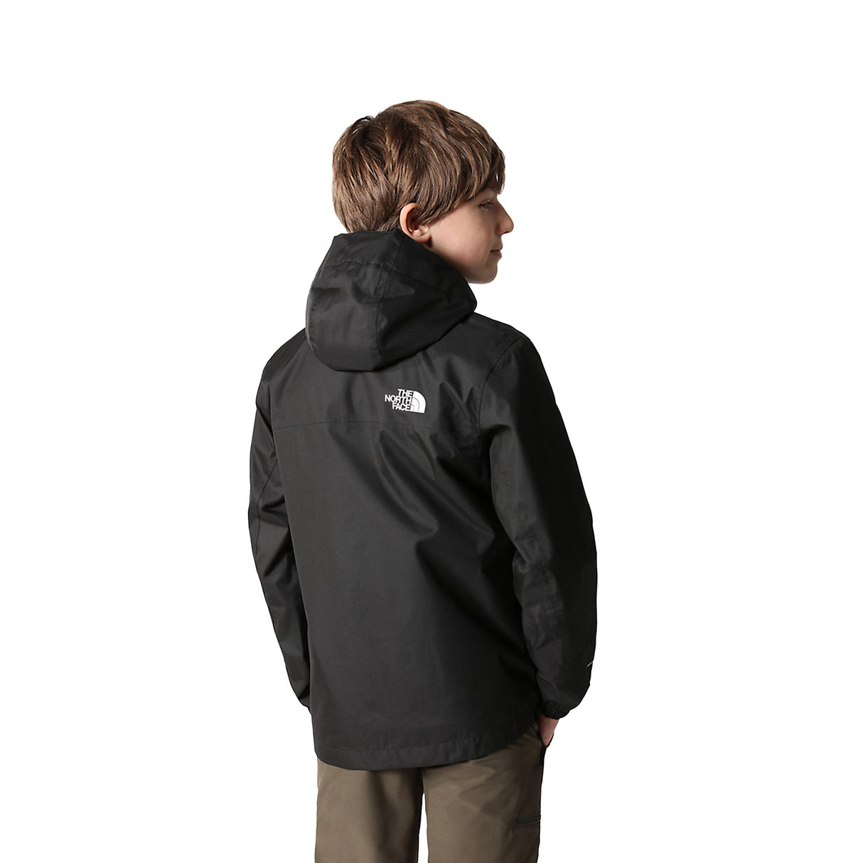 The North Face Boys' Antora Rain Jacket TNF Black/TNF Black / Age 5-6-TNF Black/TNF Black / Age 7-8-TNF Black/TNF Black / Age 10-TNF Black/TNF Black / Age 12-TNF Black/TNF Black / Age 14-16 - 53 Degrees North