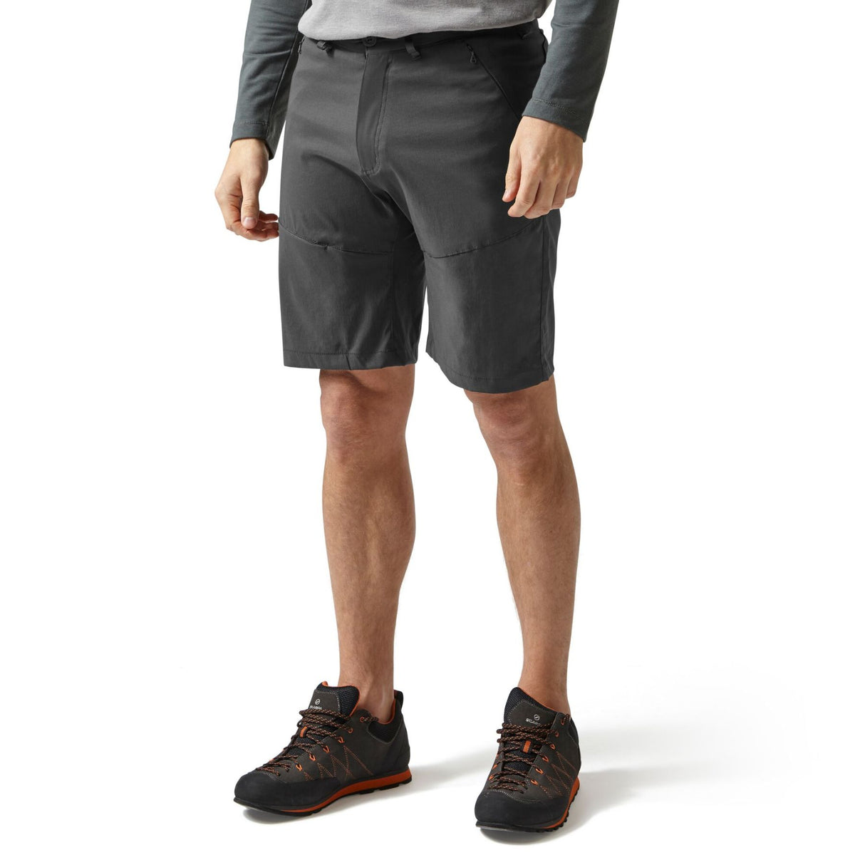 Craghoppers Men's Kiwi Pro Shorts Dark Lead / Small-Dark Lead / Medium-Dark Lead / Large-Dark Lead / X-Large-Dark Lead / XX-Large #- 53 Degrees North