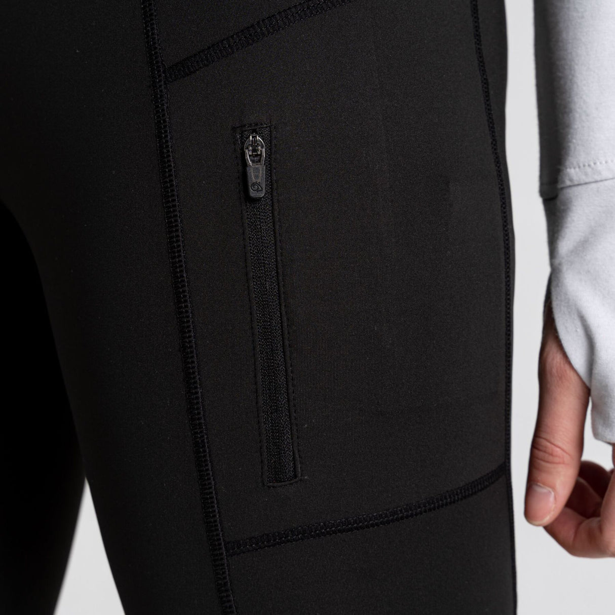 Craghoppers Women's Kiwi Pro Leggings Black / X-Small-Black / Small-Black / Medium-Black / Large-Black / X-Large #- 53 Degrees North