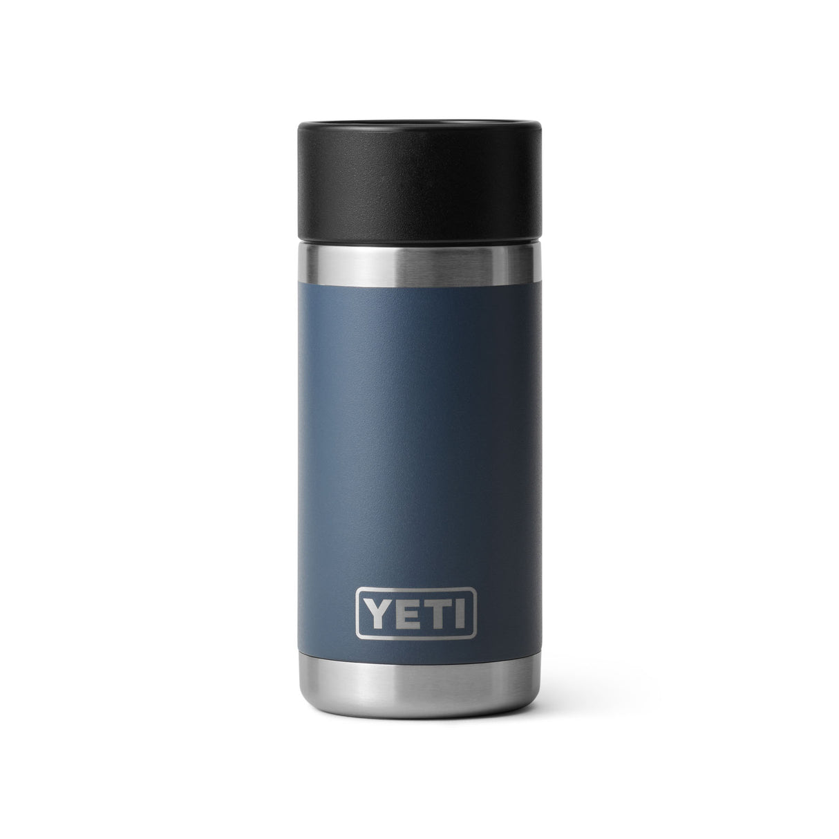 YETI Rambler 12 oz (354 ml) Bottle with HotShot Cap Ridgeline-Rescue Red-Navy-White-Black - 53 Degrees North