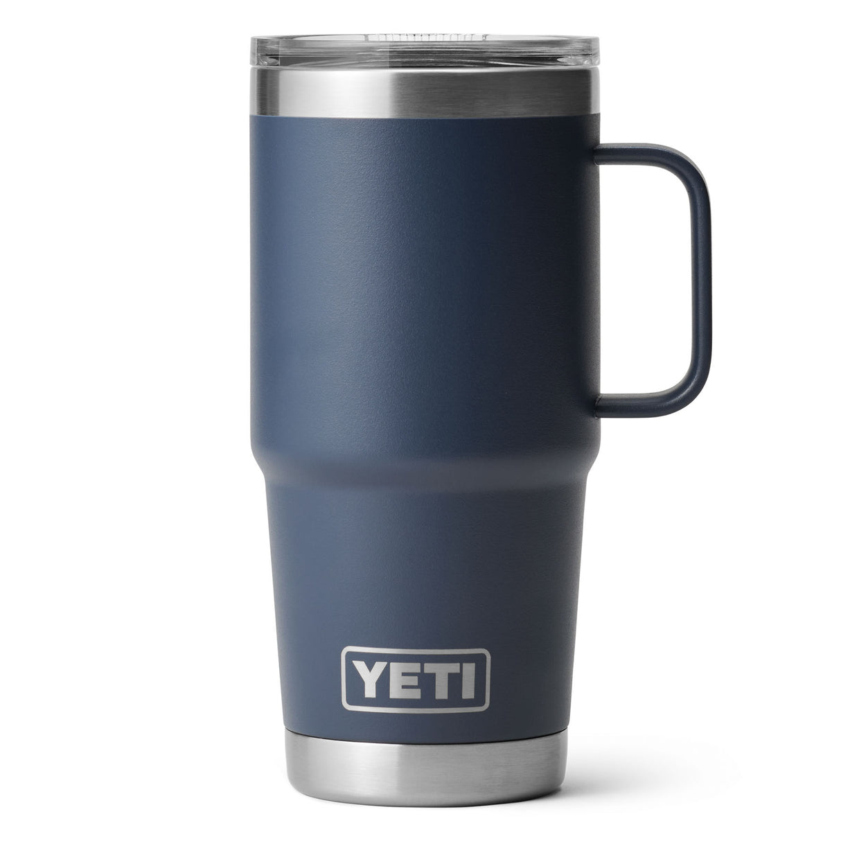 YETI Rambler 20 oz (591 ml) Travel Mug Black-White-Navy - 53 Degrees North