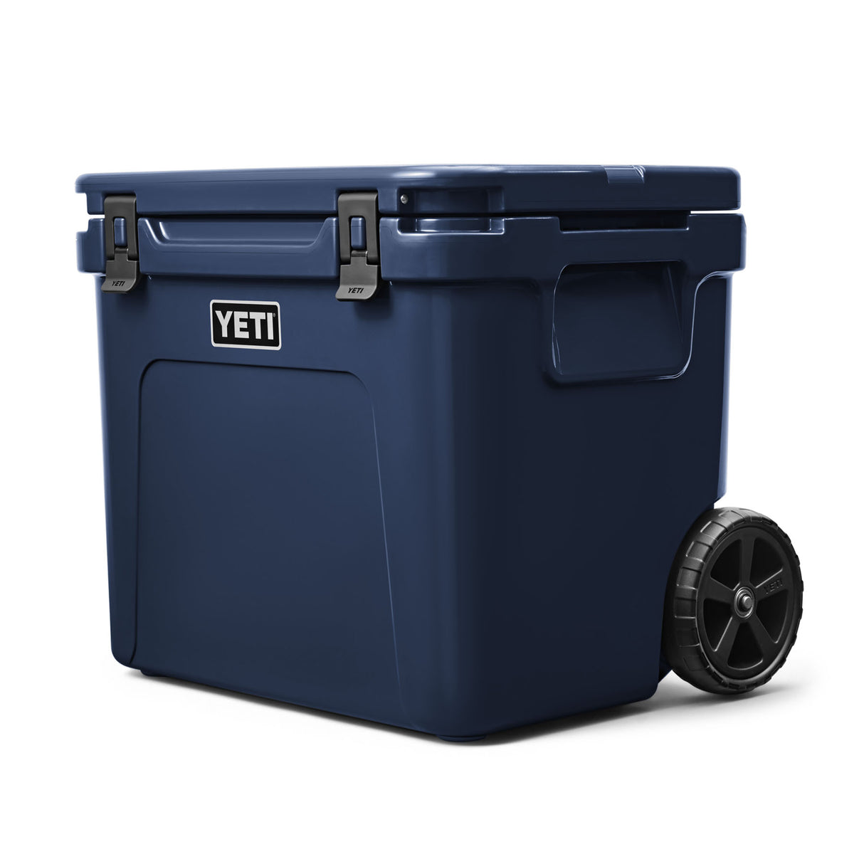 YETI Roadie 60 Wheeled Cool Box Navy-Wild Vine Red - 53 Degrees North