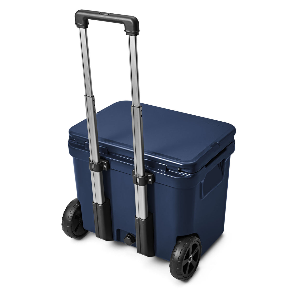 YETI Roadie 60 Wheeled Cool Box Navy-Wild Vine Red - 53 Degrees North