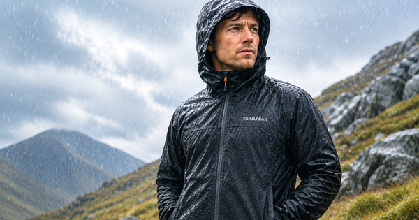 Ventron waterproof membrane in the Trailpeak range