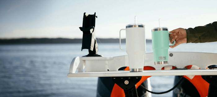 Bottles, flasks and cool boxes