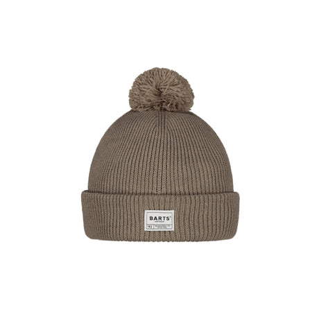 Barts Arkade Beanie Hat Taupe-Dark Heather-Navy #- 53 Degrees North 