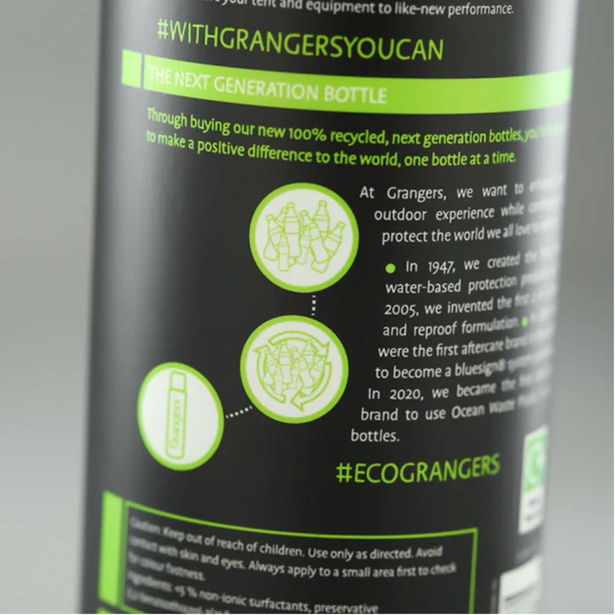 Grangers Tent & Gear Cleaner 500 ml #- 53 Degrees North 