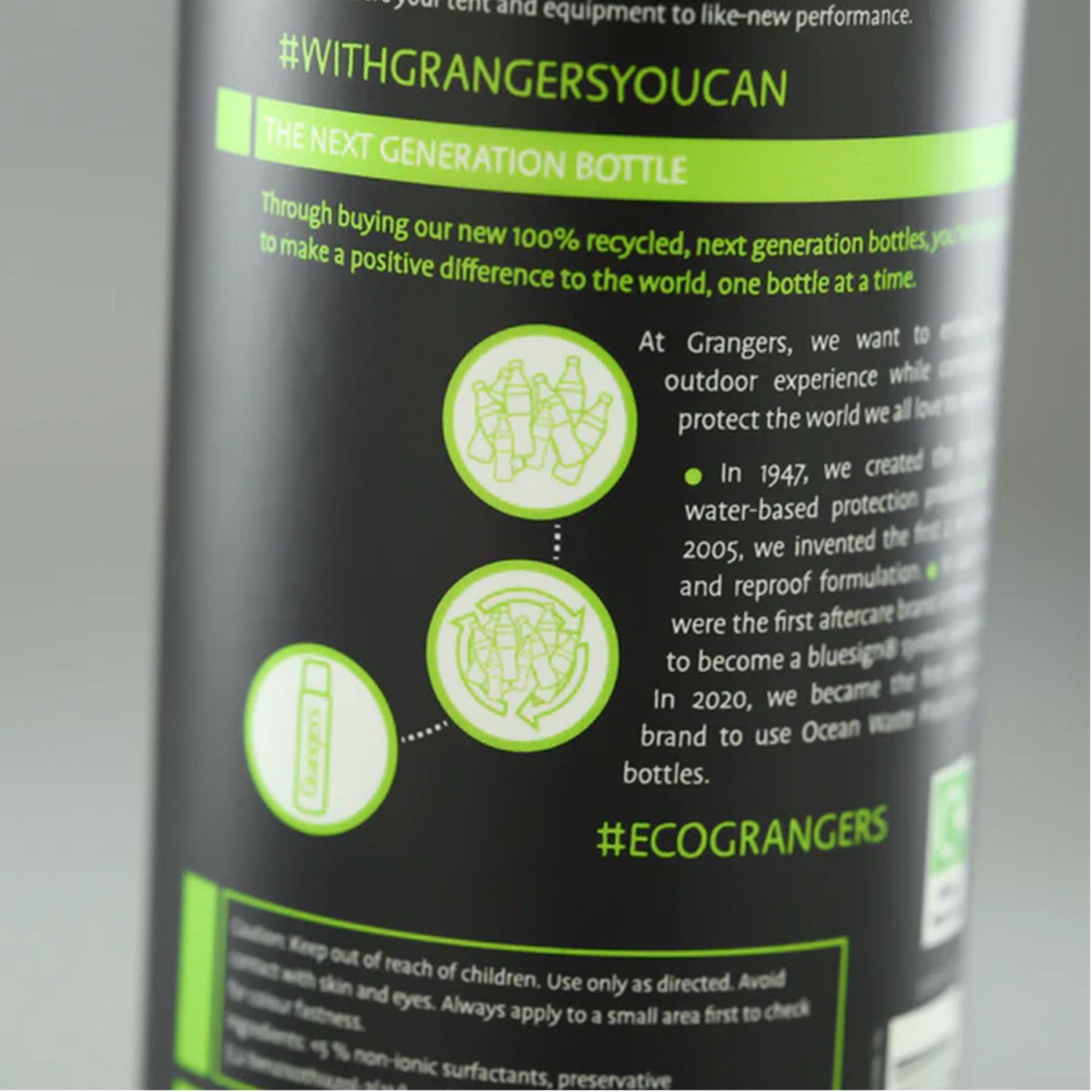 Grangers Tent & Gear Cleaner 500 ml #- 53 Degrees North 