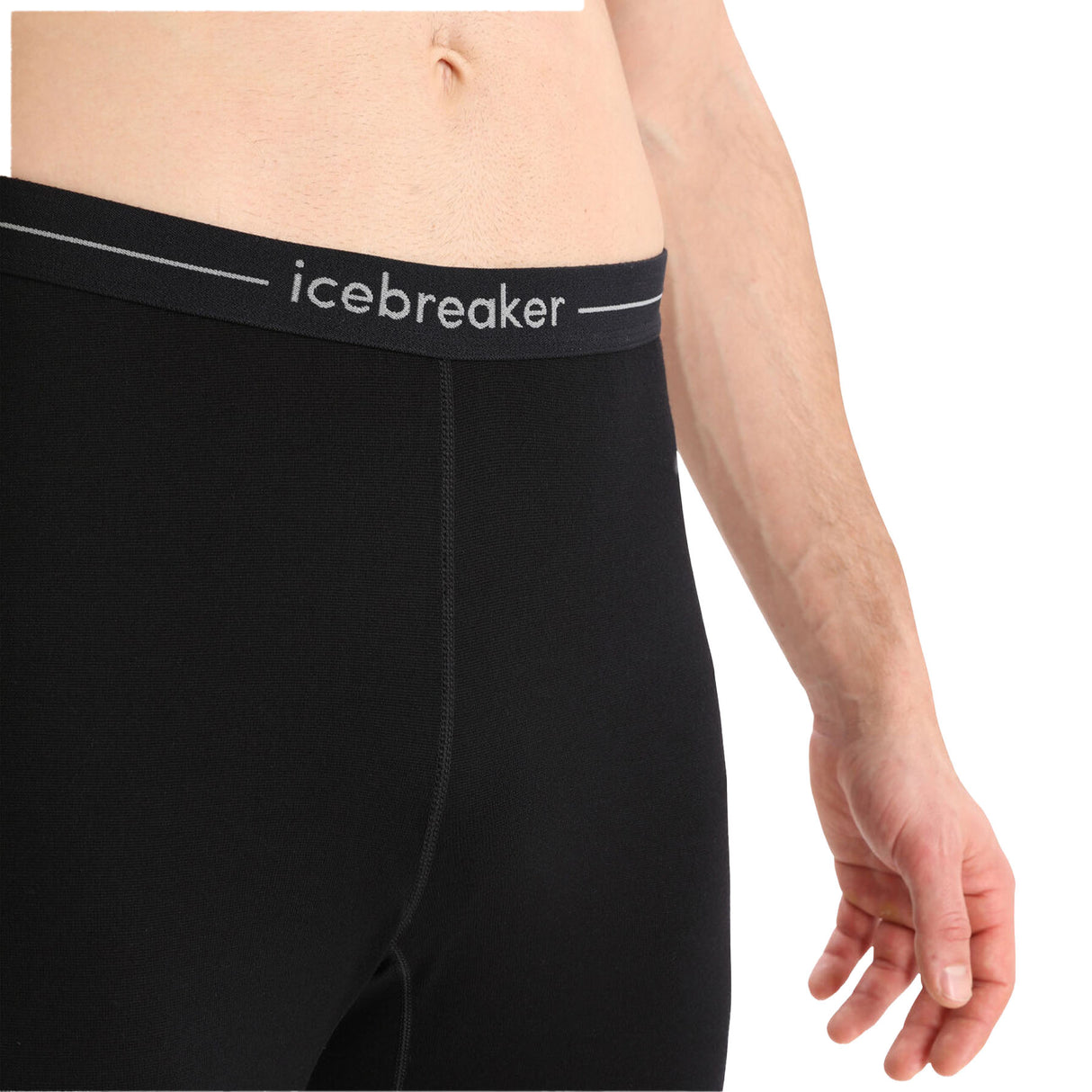 Icebreaker Men's Zoneknit 260 Baselayer Leggings Black/Jet Heather / Small-Black/Jet Heather / Medium-Black/Jet Heather / Large-Black/Jet Heather / X-Large #- 53 Degrees North 