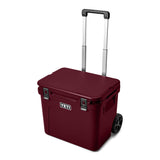 YETI Roadie 60 Wheeled Cool Box Firefly Yellow-Wild Vine Red-Navy-Charcoal #- 53 Degrees North 