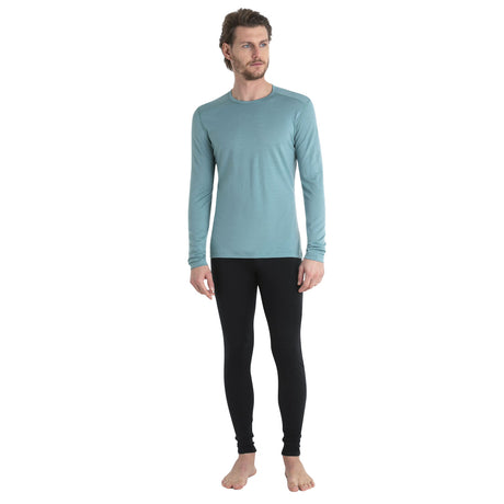 Icebreaker Men's Merino 200 Oasis Crewe Thermal Top Black / Small-Black / Medium-Black / Large-Black / X-Large-Black / XX-Large #- 53 Degrees North 