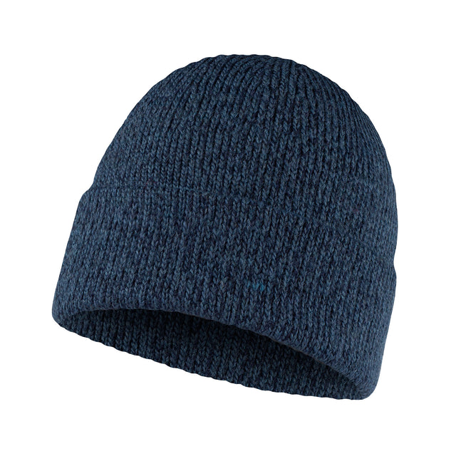BUFF Knitted Jarn Hat Denim-Grey Melange #- 53 Degrees North 