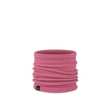 BUFF Kids' Polar Neck Warmer Solid Night Blue-Solid Tulip Pink #- 53 Degrees North 