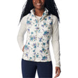 Columbia Women's Powder Pass Vest Sea Salt Tiger Lilies / X-Small-Sea Salt Tiger Lilies / Small-Sea Salt Tiger Lilies / Medium-Sea Salt Tiger Lilies / Large-Sea Salt Tiger Lilies / X-Large #- 53 Degrees North 
