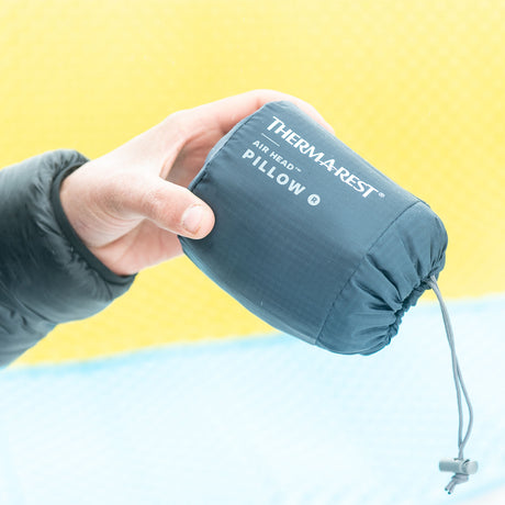 Therm-A-Rest Airhead Pillow Blue Woven #- 53 Degrees North 