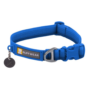 Ruffwear Front Range Dog Collar Blue Pool / 279mm-355mm-Blue Pool / 355mm-508mm-Blue Pool / 508mm-660mm-Basalt Grey / 279mm-355mm-Basalt Grey / 355mm-508mm #- 53 Degrees North 