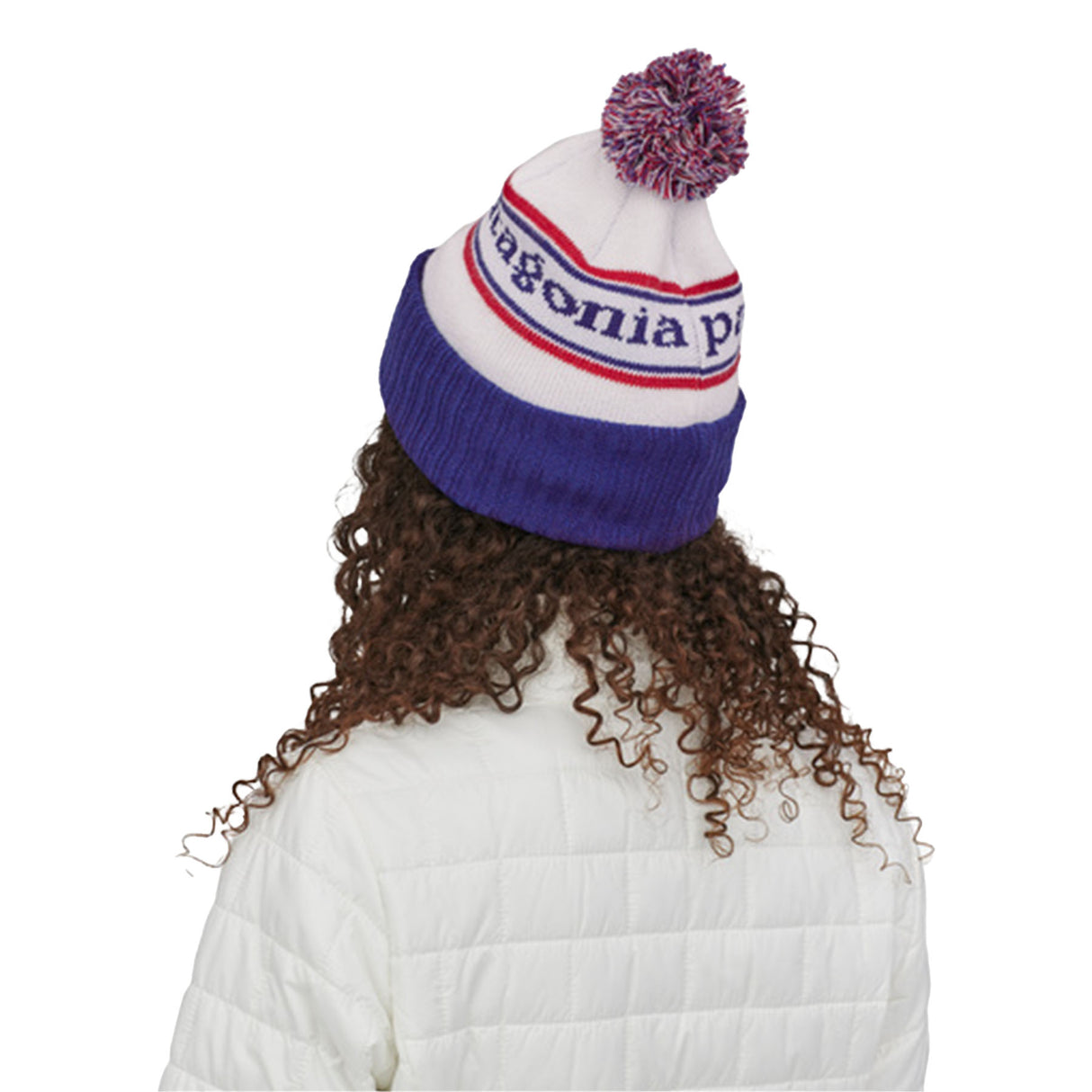 Patagonia Powder Town Beanie Hat Park Stripe/Viking Blue-Across Oceans/Smolder Blue-Park Stripe/Purple-Synched Flight/Smolder Blue #- 53 Degrees North 
