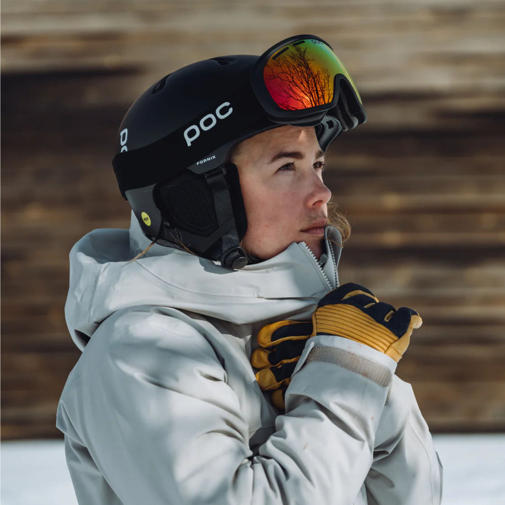 POC Fornix MIPS Ski Helmet #color_uranium-black-matt